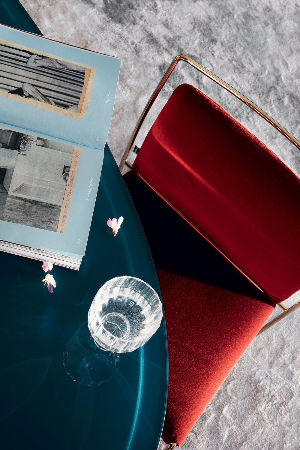 Boboli Table - Italian Sinuous Design by Rodolfo Dordoni